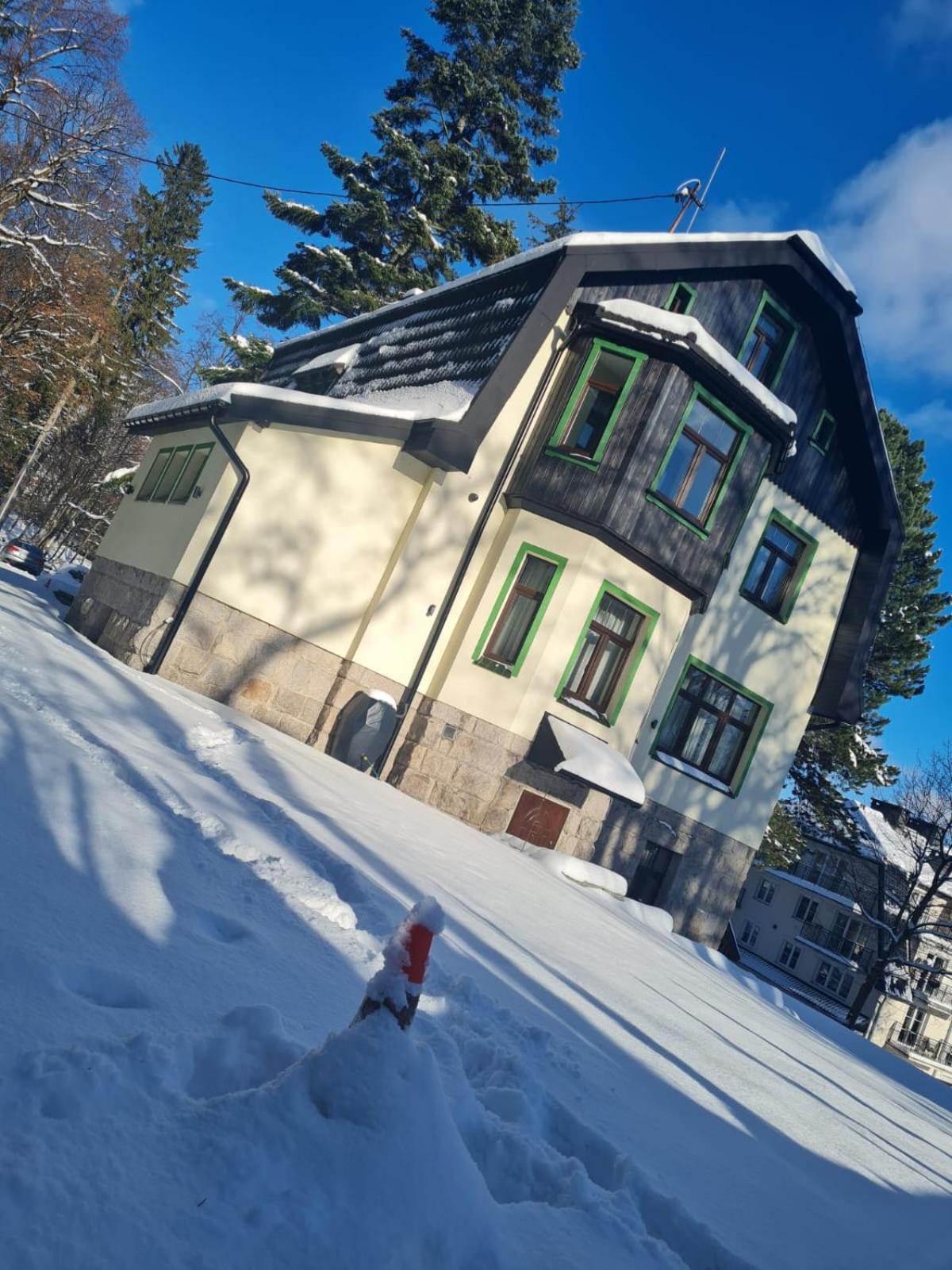 Willa Hanka Noclegi Ze Sniadaniami Sklářská Poruba Exteriér fotografie